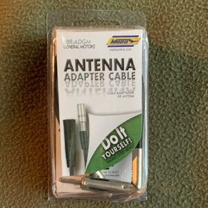 NIP Metra IBR-ADGM General Motors Antenna Adapter Cable. Black and silver.